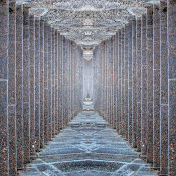 Photographie intitulée "Death Gate" par Magdalena Mienko, Œuvre d'art originale, Photographie manipulée