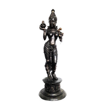 Sculpture titled "A Goddess" by Mahesh Chathuranga Ekanayake, Original Artwork, Resin