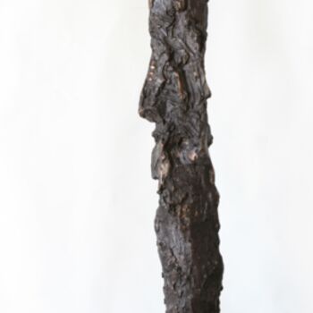 Sculptuur getiteld "Serie folla solitar…" door Marcello Mancuso, Origineel Kunstwerk, Bronzen