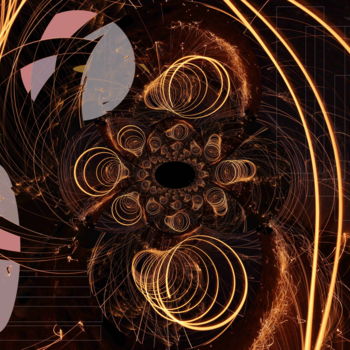 Digital Arts titled "Black Hole" by Marc Bulyss, Original Artwork, 2D Digital Work