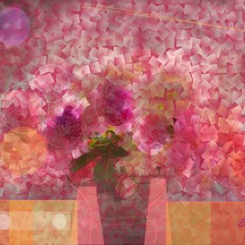 "Floral Cubism" başlıklı Dijital Sanat Marc Bulyss tarafından, Orijinal sanat, Dijital Resim
