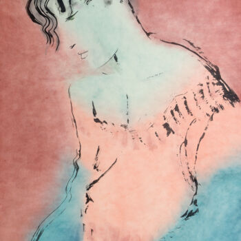 Pintura titulada "Evanescence" por Marcel Garbi, Obra de arte original, Acuarela