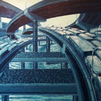 "Magallanes bridge" başlıklı Tablo Marcial tarafından, Orijinal sanat