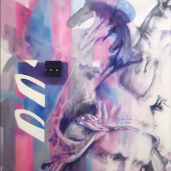 Картина под названием "M.O.T.V. NNI SERIES" - Marcus Kupferschmidt (ROBN2KOOL), Подлинное произведение искусства, Акрил