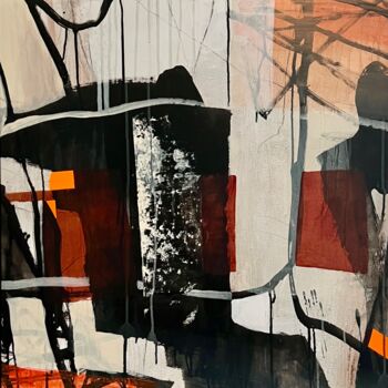 Malarstwo zatytułowany „Contrastes Sensoria…” autorstwa Maria Martin, Oryginalna praca, Akryl