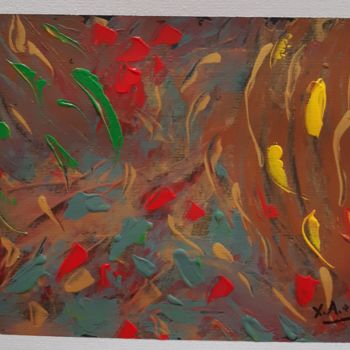 Malerei mit dem Titel "Abstract 3" von Maria Xavier Alves (XAM), Original-Kunstwerk, Acryl