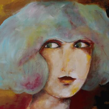 Peinture intitulée "Chloé" par Marie-France Capron (CAPMA), Œuvre d'art originale, Acrylique