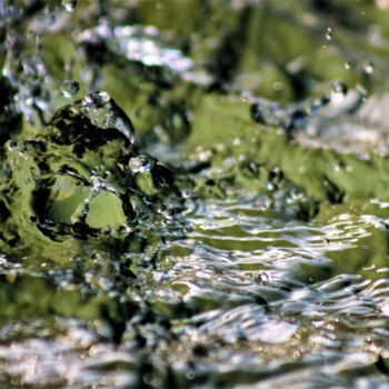 Photographie intitulée "Sculpture sur eau -…" par Marie Marlène Mahalatchimy, Œuvre d'art originale, Photographie non manipu…