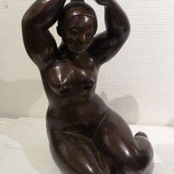 Scultura intitolato "Lola" da Marie Saksik, Opera d'arte originale, Bronzo