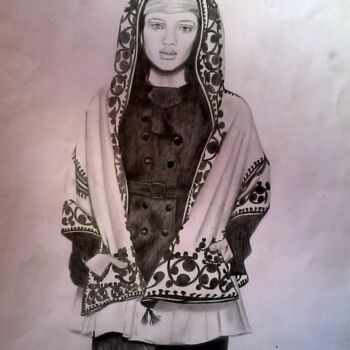 Drawing titled "Liz" by Mariel Castello, Original Artwork, Other