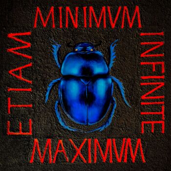 绘画 标题为“ETIAM MINIMUM INFIN…” 由Mariia Baskal, 原创艺术品, 油 安装在木质担架架上