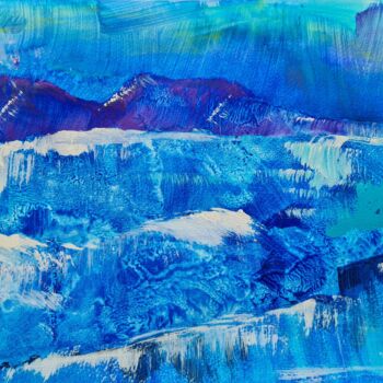 "ICELAND - blue glac…" başlıklı Tablo Marijke Mol tarafından, Orijinal sanat, Akrilik