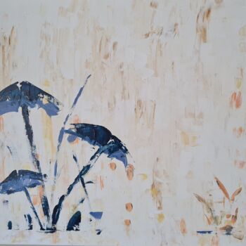 Painting titled "Mushrooms" by Marijke Mol, Original Artwork, Acrylic