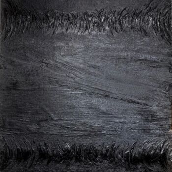 Malerei mit dem Titel "Black Classical" von Marina Gorbachova, Original-Kunstwerk, Öl