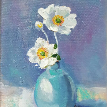 제목이 "Daffodils/Нарциссы"인 미술작품 Marina Letti로, 원작, 기름