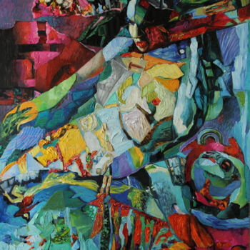 Peinture intitulée "Spring" par Marina Podgaevskaya, Œuvre d'art originale, Huile