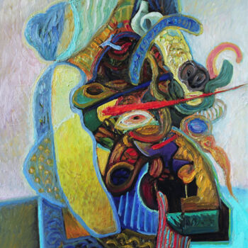 Malarstwo zatytułowany „Transformation-#7” autorstwa Marina Podgaevskaya, Oryginalna praca, Olej