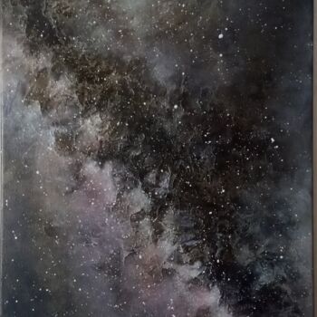 绘画 标题为“Space” 由Marina Ternavskaya, 原创艺术品, 丙烯 安装在木质担架架上