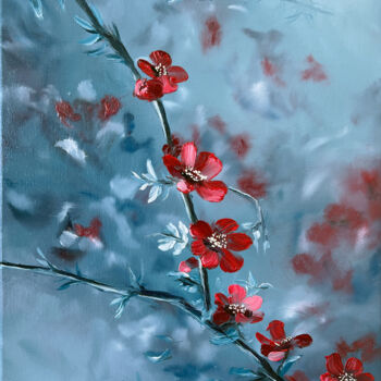 Peinture intitulée "Crystal Spring" par Marina Zotova, Œuvre d'art originale, Huile