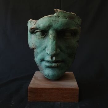 Sculpture titled "Fragment 1" by Marko Grgat, Original Artwork, Terra cotta