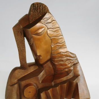 Sculpture titled ""L'andalouse"" by Martine Camors, Original Artwork, Bronze