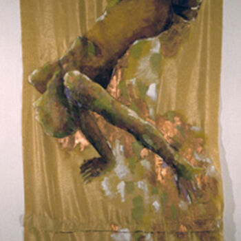 "The Fall of Icarus…" başlıklı Tablo Mary Downe tarafından, Orijinal sanat, Petrol