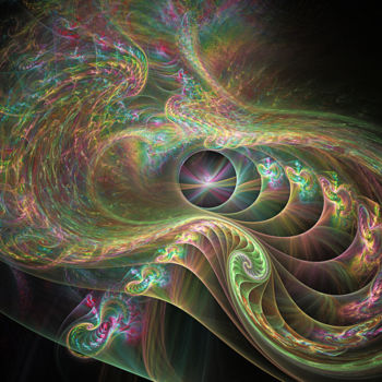 Arts numériques intitulée "Black hole.jpg" par Mary Raven, Œuvre d'art originale, Modélisation 3D