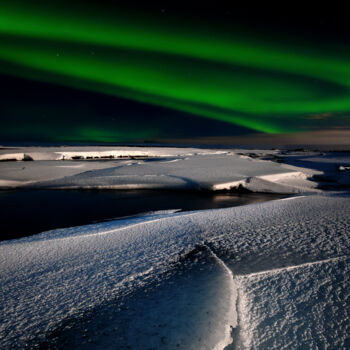 Photography titled "Northern lights" by Massimo Lupidi, Original Artwork, Digital Photography