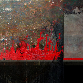Digital Arts titled "My red side" by Massimo Di Stefano, Original Artwork