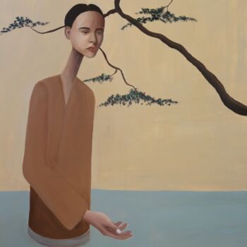 Peinture intitulée "Under the Sun" par Mathilde Lâm, Œuvre d'art originale, Acrylique