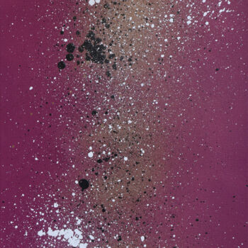 Pintura intitulada "Astronomie" por Megane Flament, Obras de arte originais, Acrílico