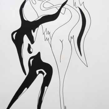 "Dance with angel No…" başlıklı Tablo Melinda Vamosi tarafından, Orijinal sanat, Akrilik