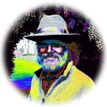 Digital Arts titled "Portrait of the Art…" by Richard Cresswell Thomas, Original Artwork, 2D Digital Work