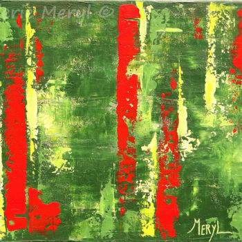 Painting titled "Maulévrier" by Meryl, Original Artwork, Acrylic