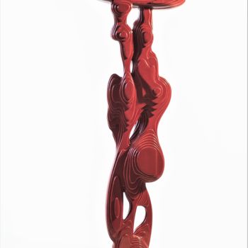 Sculpture titled "Joy 2" by Michael Levchenko, Original Artwork, Wood