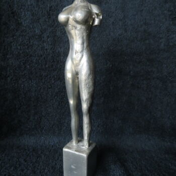 雕塑 标题为“Buste 1” 由Michael Vizzini, 原创艺术品, 金属
