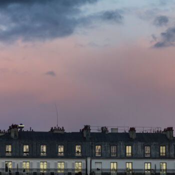 Фотография под названием "Fin du jour Paris" - Michel Babkine, Подлинное произведение искусства, Цифровая фотография