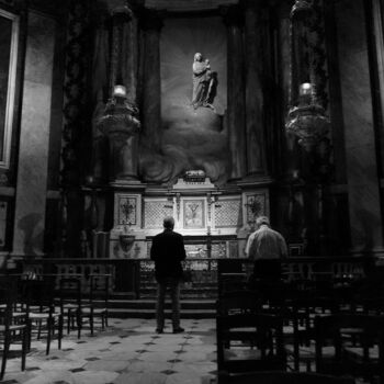 「L'autel」というタイトルの写真撮影 Michel Babkineによって, オリジナルのアートワーク, デジタル