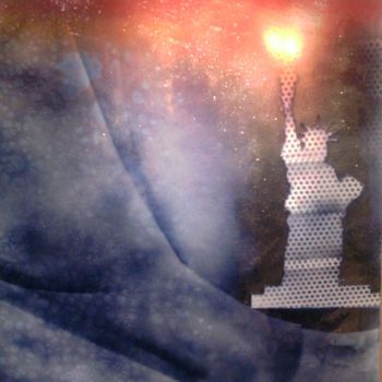 "La liberté renaissa…" başlıklı Tablo Rivafabre tarafından, Orijinal sanat, Hava fırçası
