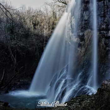 Photography titled "Cascades des Dards" by Michel Guillet, Original Artwork, Non Manipulated Photography