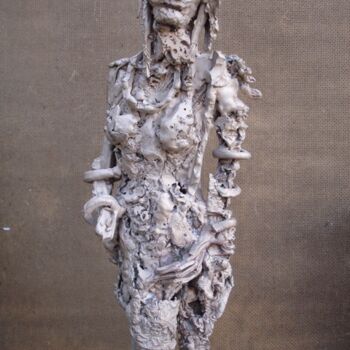 Sculpture titled "PETITE ARCHEOLOGIE…" by Michel Moskovtchenko, Original Artwork, Metals