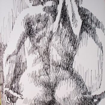 Drawing titled "CAMBRURE" by Michel Moskovtchenko, Original Artwork, Other