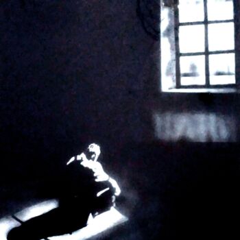 Картина под названием "Réflexion.jpg" - Michel Ruelle (Aéro), Подлинное произведение искусства, Акрил