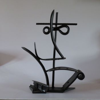 Sculpture intitulée "Ho" par Michel Sidobre, Œuvre d'art originale, Métaux