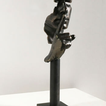 Escultura titulada "Calm and Silence sm…" por Miguel Guía, Obra de arte original, Bronce