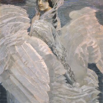 Pintura titulada "La princesse des cy…" por Mikhaïl Vroubel, Obra de arte original, Oleo