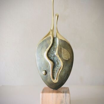 Sculptuur getiteld "“Sprouts”" door Milko Dobrev, Origineel Kunstwerk, Bronzen