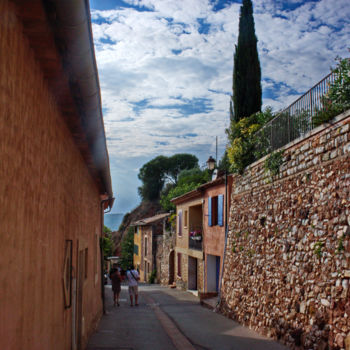 Photography titled "le village de Rouss…" by Miodrag Aubertin, Original Artwork