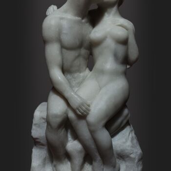 Escultura titulada "First Kiss" por Miraga Shahbazov, Obra de arte original, Piedra