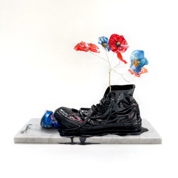 Скульптура под названием "Bucolique Pepsi" - Miscellious, Подлинное произведение искусства, Смола